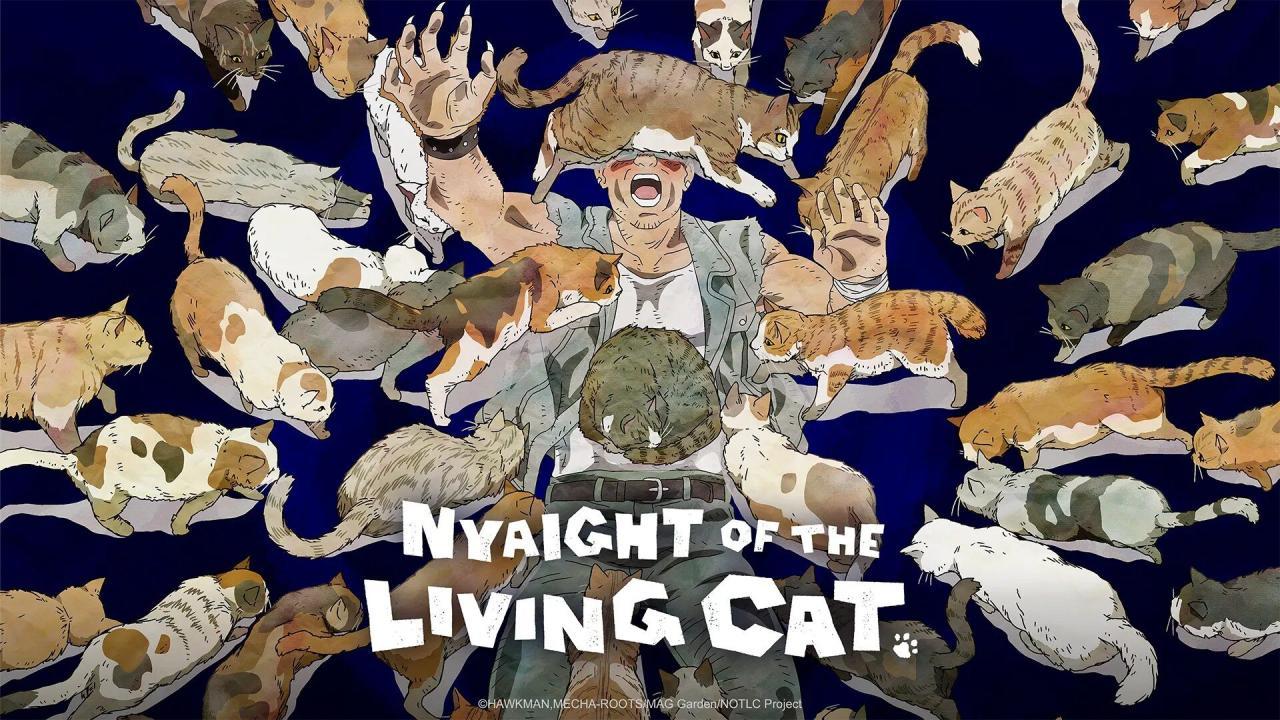 انمي Nyaight of the Living Cat الحلقة 3 الثالثة مترجمة